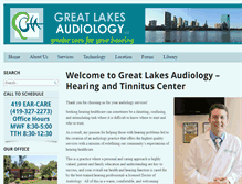 Tablet Screenshot of glaudiology.com